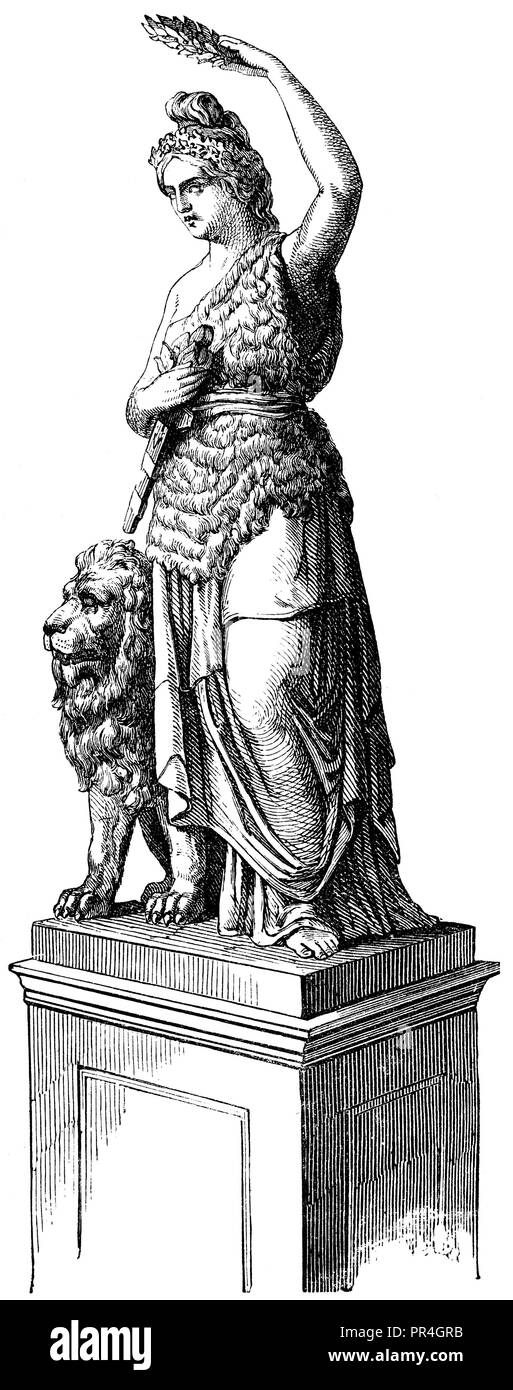 Baviera sulla Sendlinger Höhe vicino a Monaco di Baviera, 1872 Foto Stock