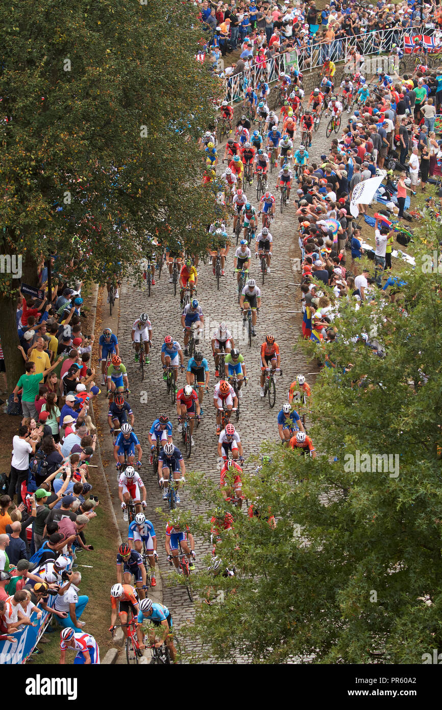 Del Campionato del mondo di ciclismo 2015 a Richmond, Virginia Foto Stock