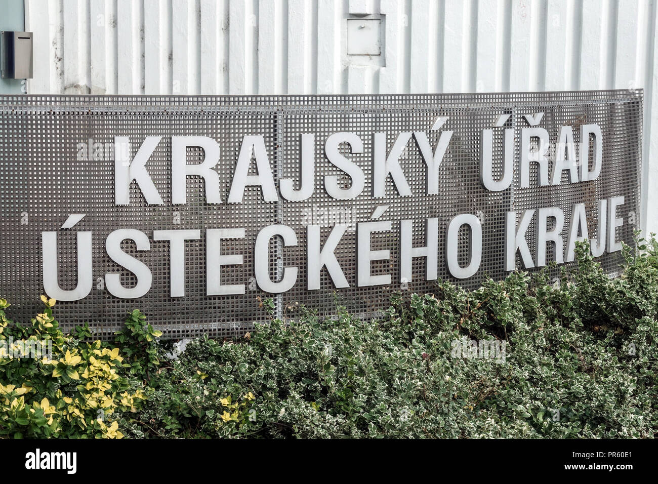 L'autorità regionale della Regione Usti, Krajsky murad Usti Nad Labem, Repubblica Ceca Foto Stock