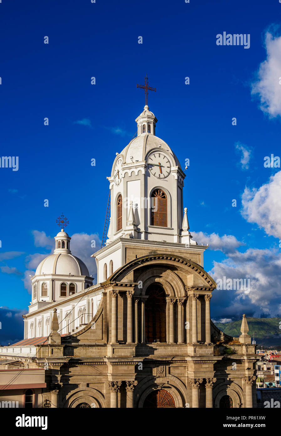 Chiesa di San Antonio, Riobamba, Provincia del Chimborazo, Ecuador Foto Stock
