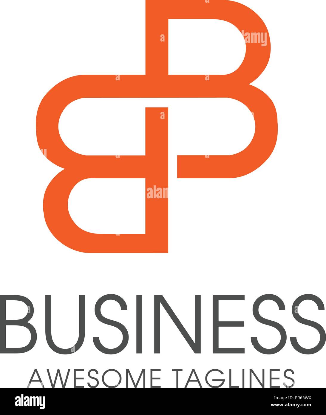 Lettera BB logo design illustrazione vettoriale, modello B la lettera vettore logo, lettera B e B vettore logo, creative LETTERA BB logo lettera Illustrazione Vettoriale