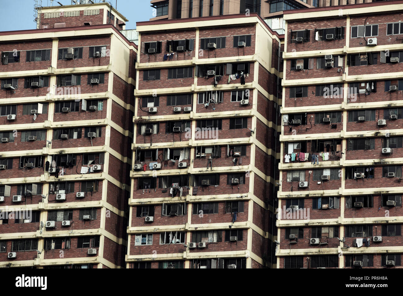 Blocchi di appartamenti a Kuala Lumpur, Malesia, sud-est asiatico Foto Stock
