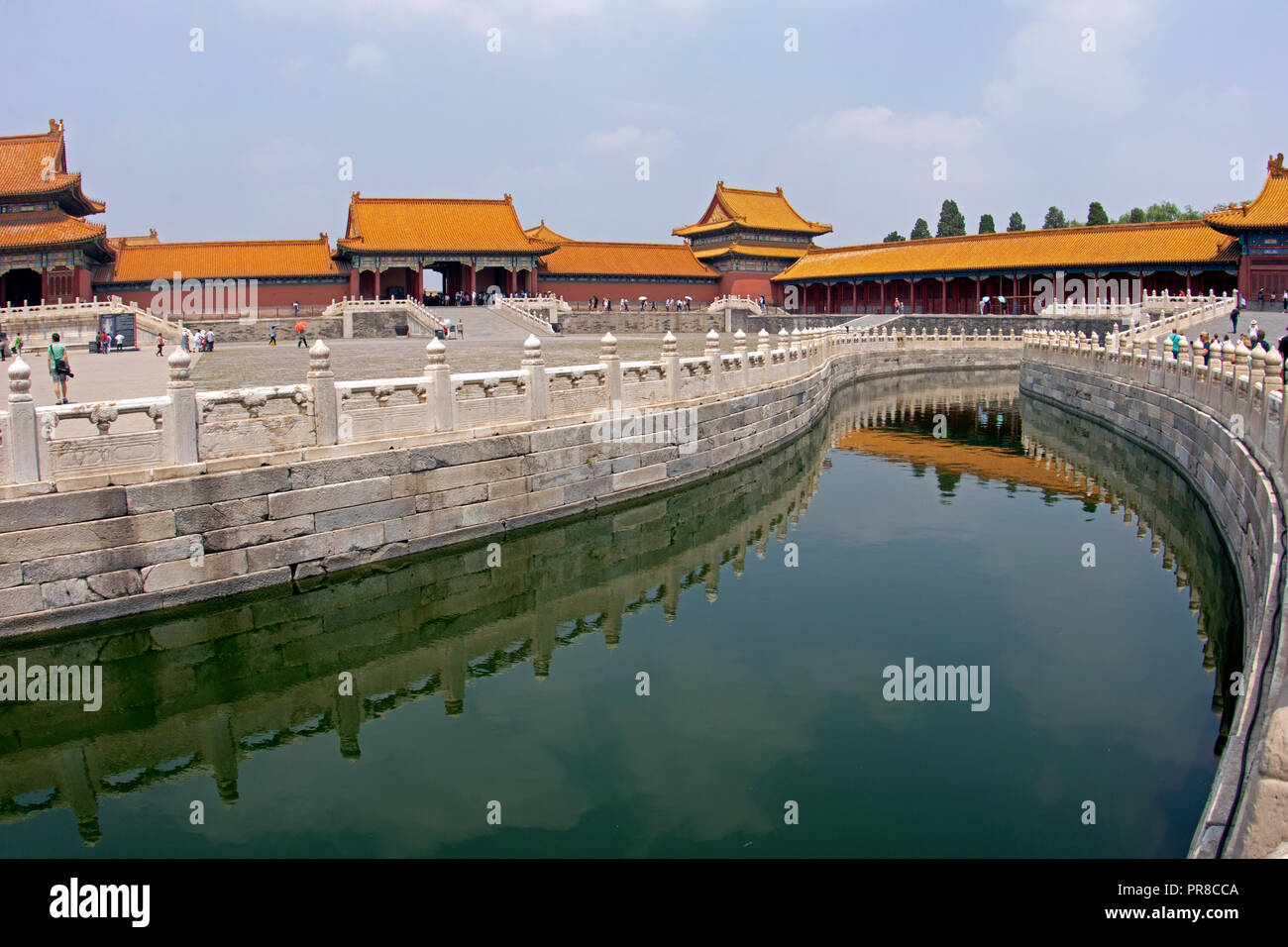 Il Museo del Palazzo dentro la Città Proibita, un sito patrimonio mondiale dell'UNESCO, Pechino, Cina Foto Stock