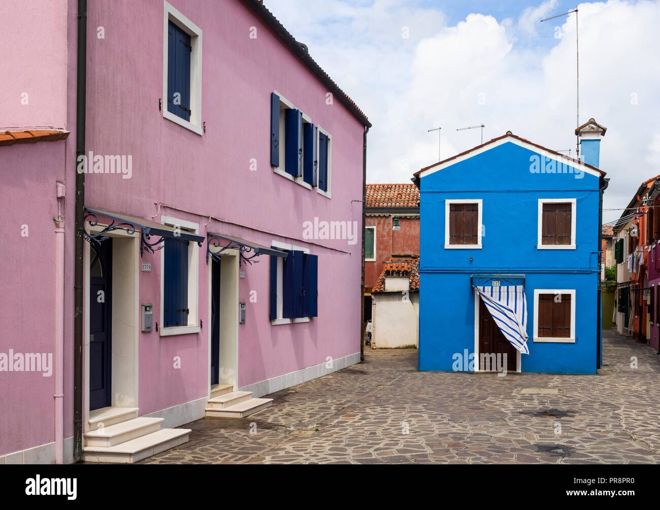 Burano Foto Stock