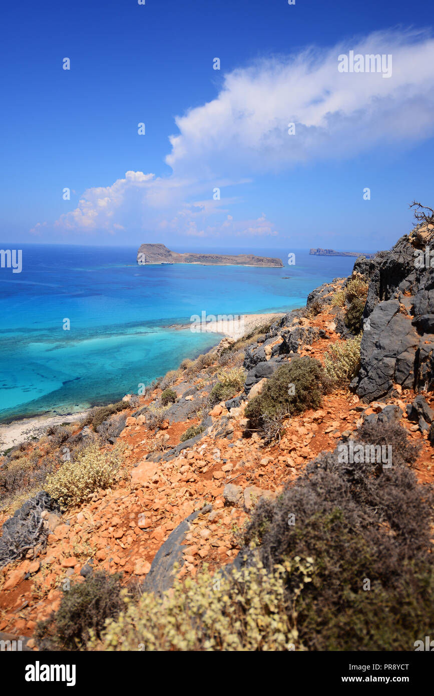 Paesaggio mediterraneo Foto Stock