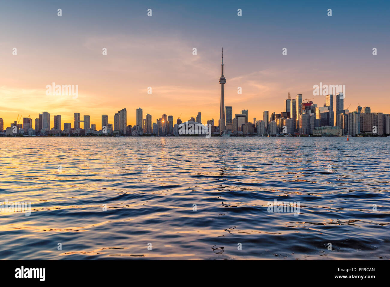 Toronto skyline della città Foto Stock