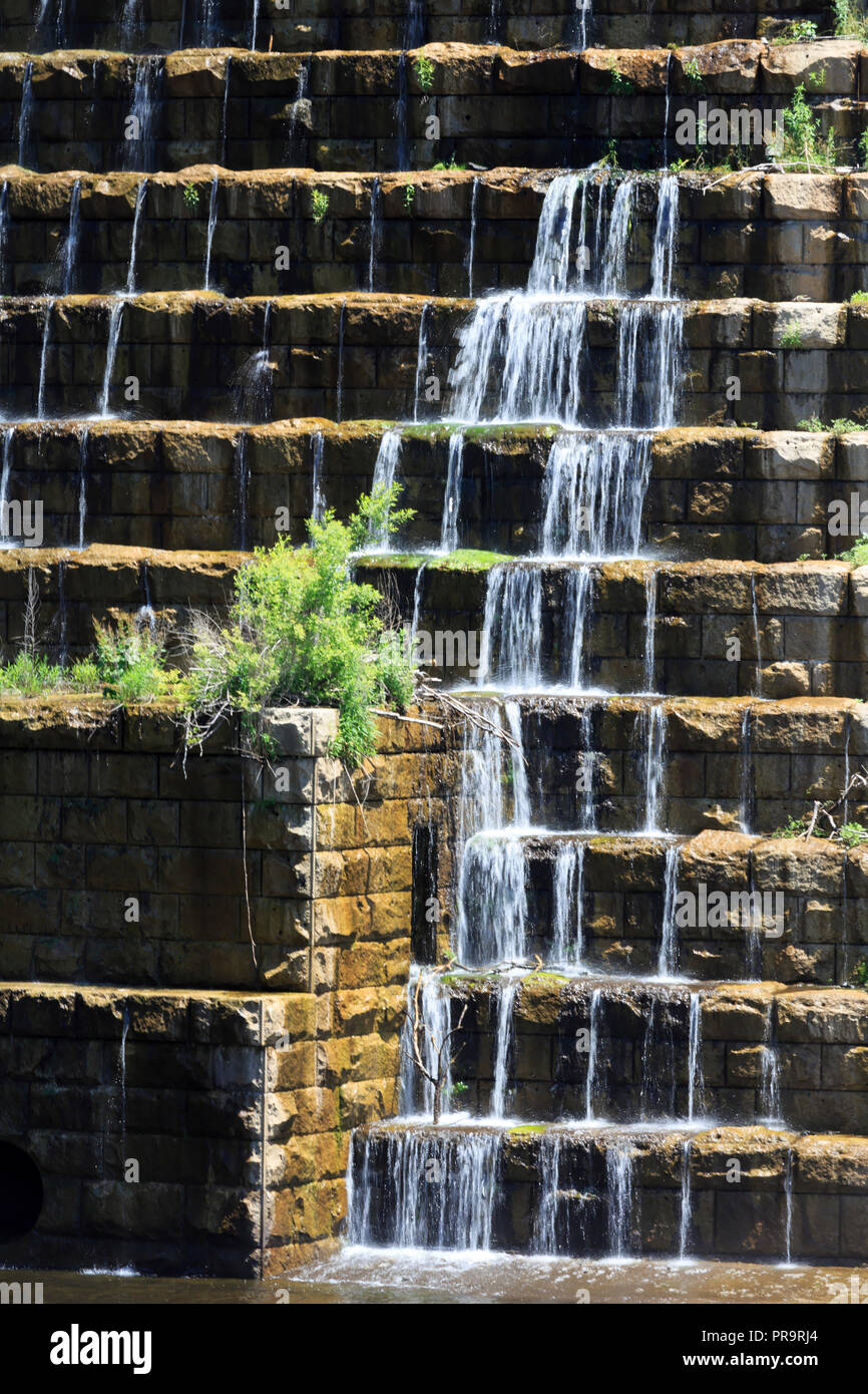 Nuovo Croton Dam, noto anche come diga di Cornell, è parte della città di New York sistema di approvvigionamento di acqua Foto Stock