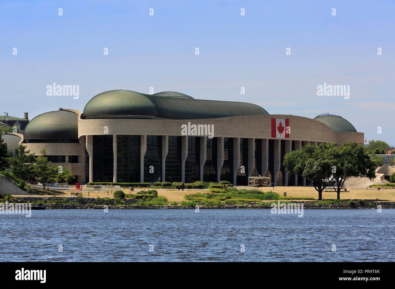Museo canadese della storia, Musée canadien de l'histoire, ala pubblica, Hull, Québec Foto Stock