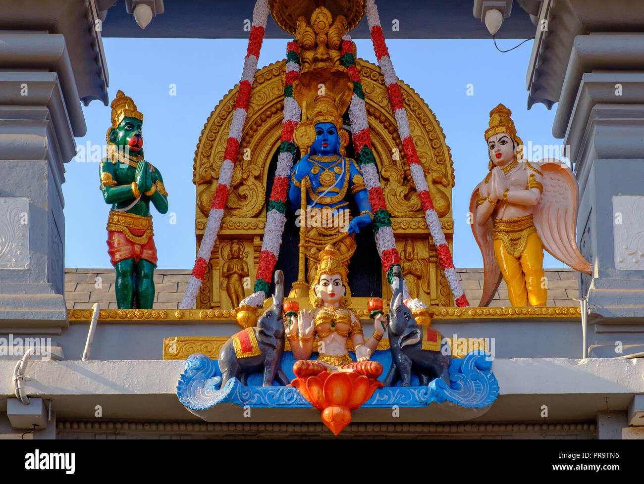 Sri Krishan Matha,tempio indù in Udupi ,Karnataka, India Foto Stock