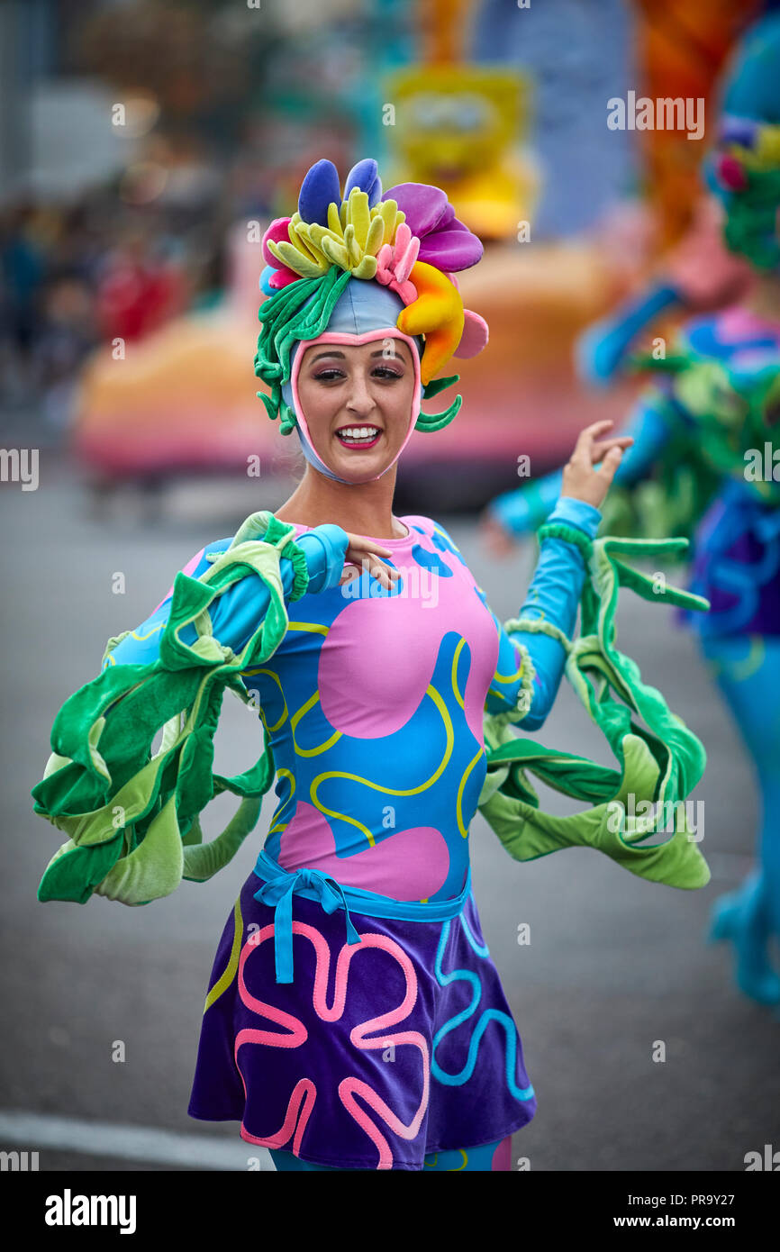 Parade presso gli Universal Studios Orlando Foto Stock