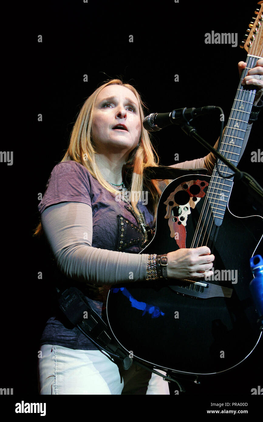 Melissa Etheridge esegue in concerto al Seminole Hard Rock Hotel & Casino in Hollywood, FL il 16 maggio 2012. Foto Stock