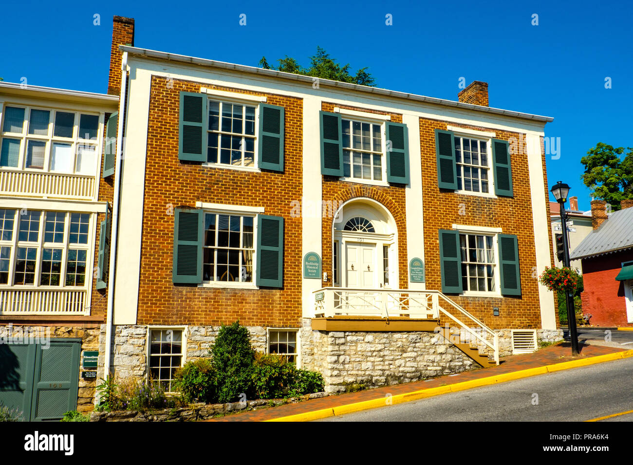 Rockbridge Historical Society, Campbell House, 101 East Washington Street, Lexington, Virginia Foto Stock