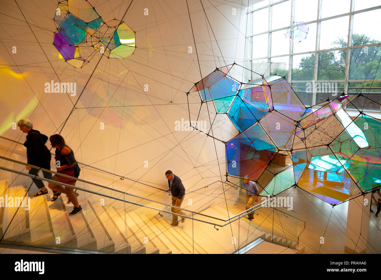 Stati Uniti Maryland Baltimore MD Baltimore Museum of Art scalone interno Foto Stock