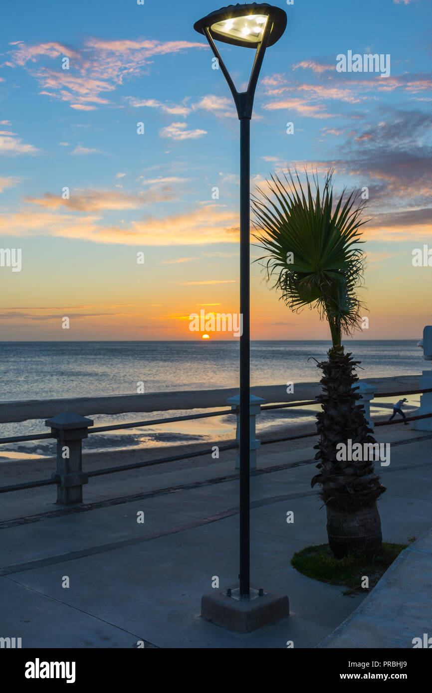 Tramonto in Piriapolis, Uruguay Foto Stock