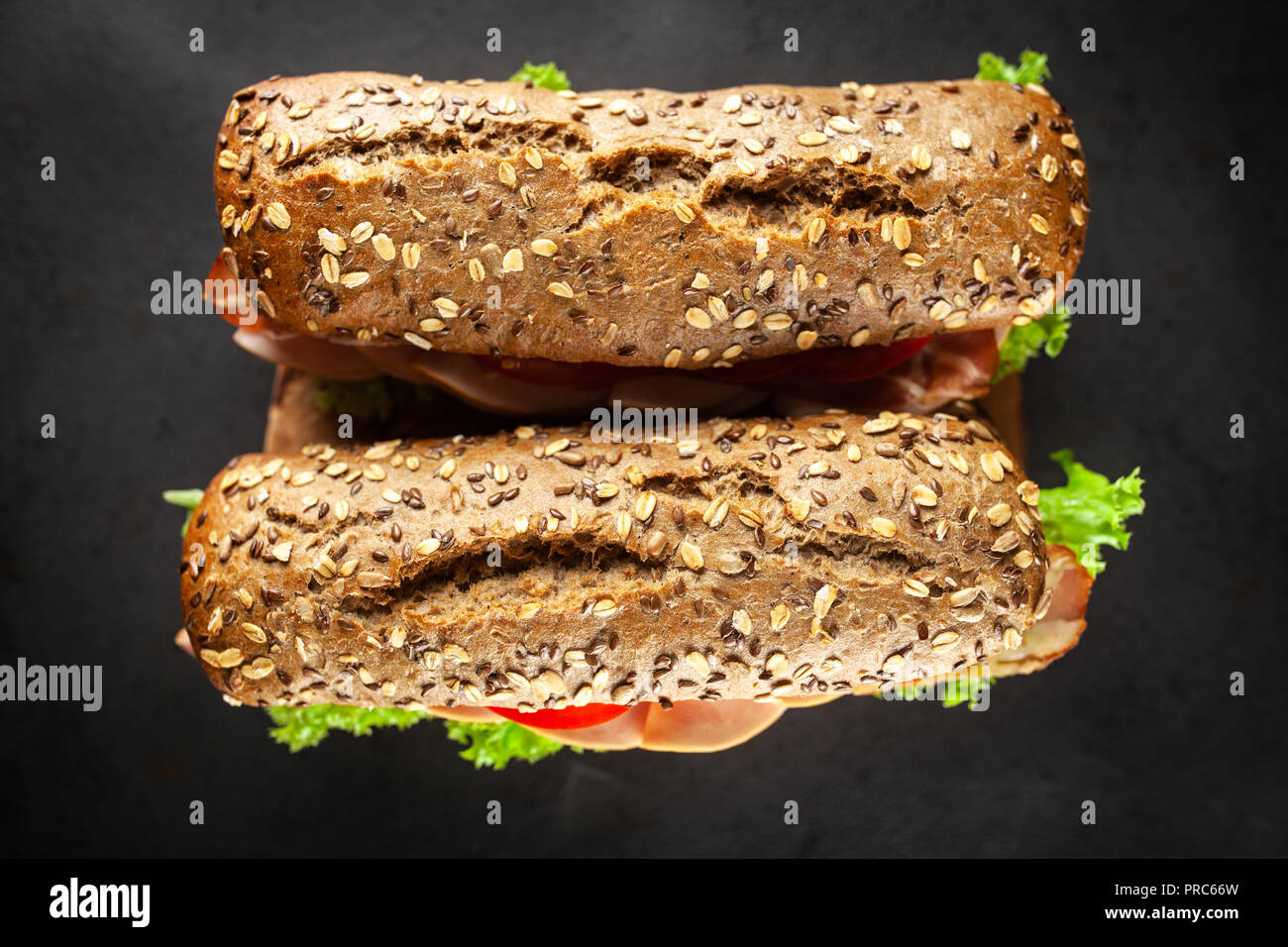 Classic BLT sandwich Foto Stock