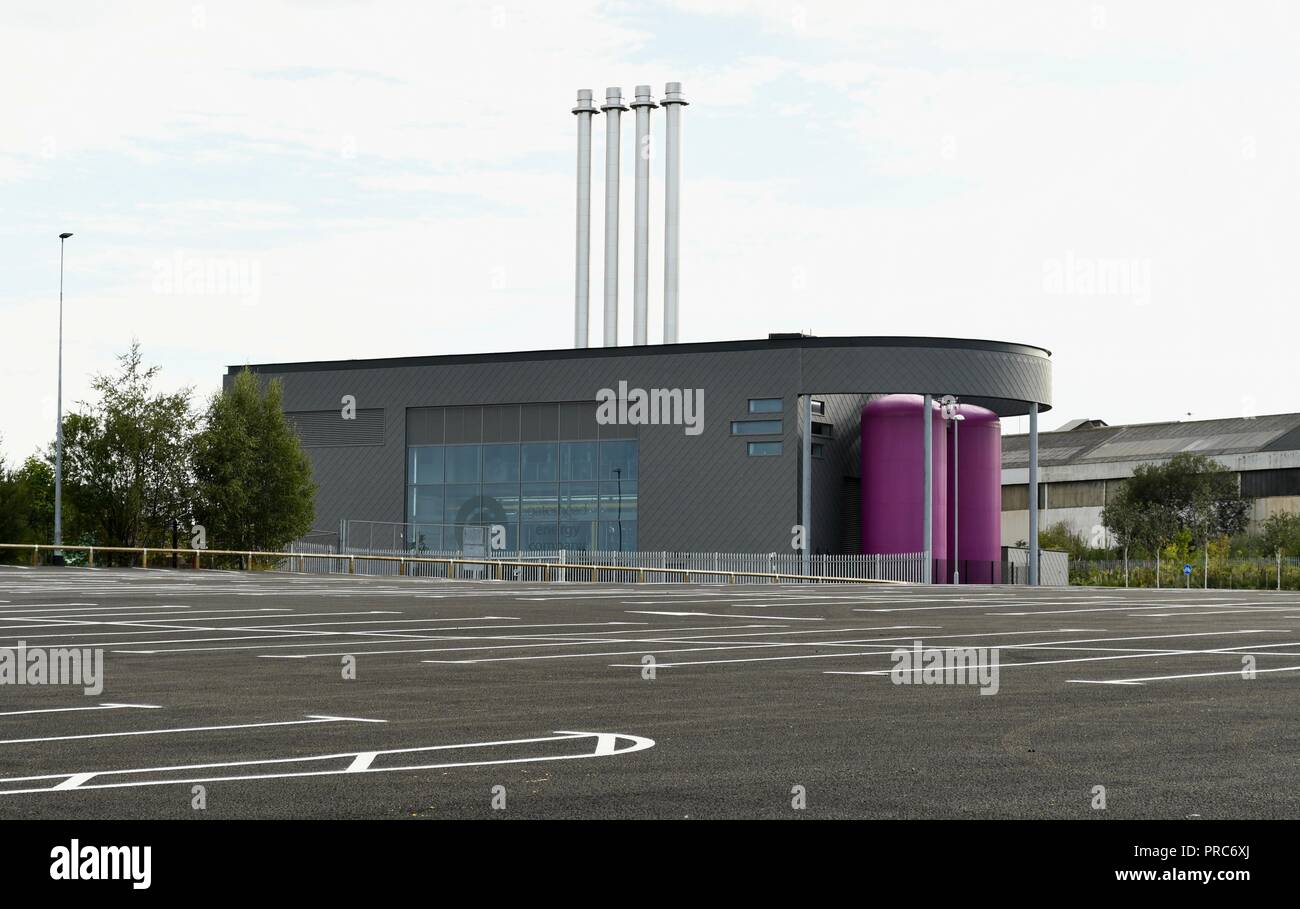 Gateshead Energy Company della sorprendente edificio in Gateshead Foto Stock