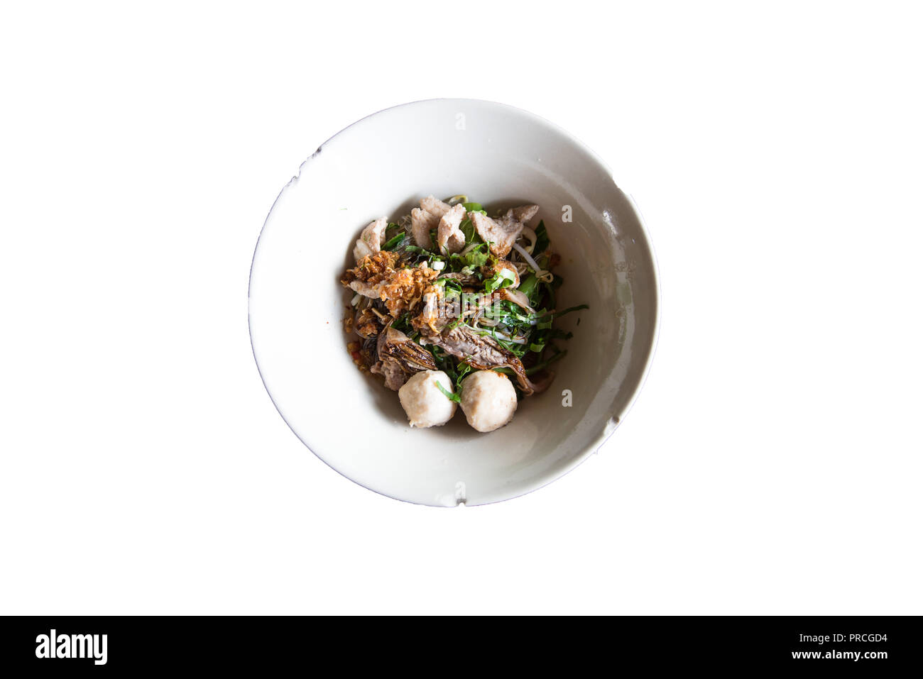 Il cibo è delizioso dalla Tailandia KUAYTEAW chiamata Foto Stock