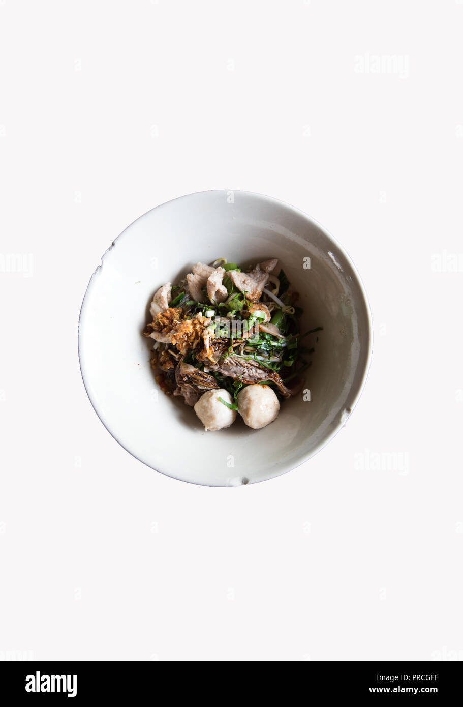 Il cibo è delizioso dalla Tailandia KUAYTEAW chiamata Foto Stock