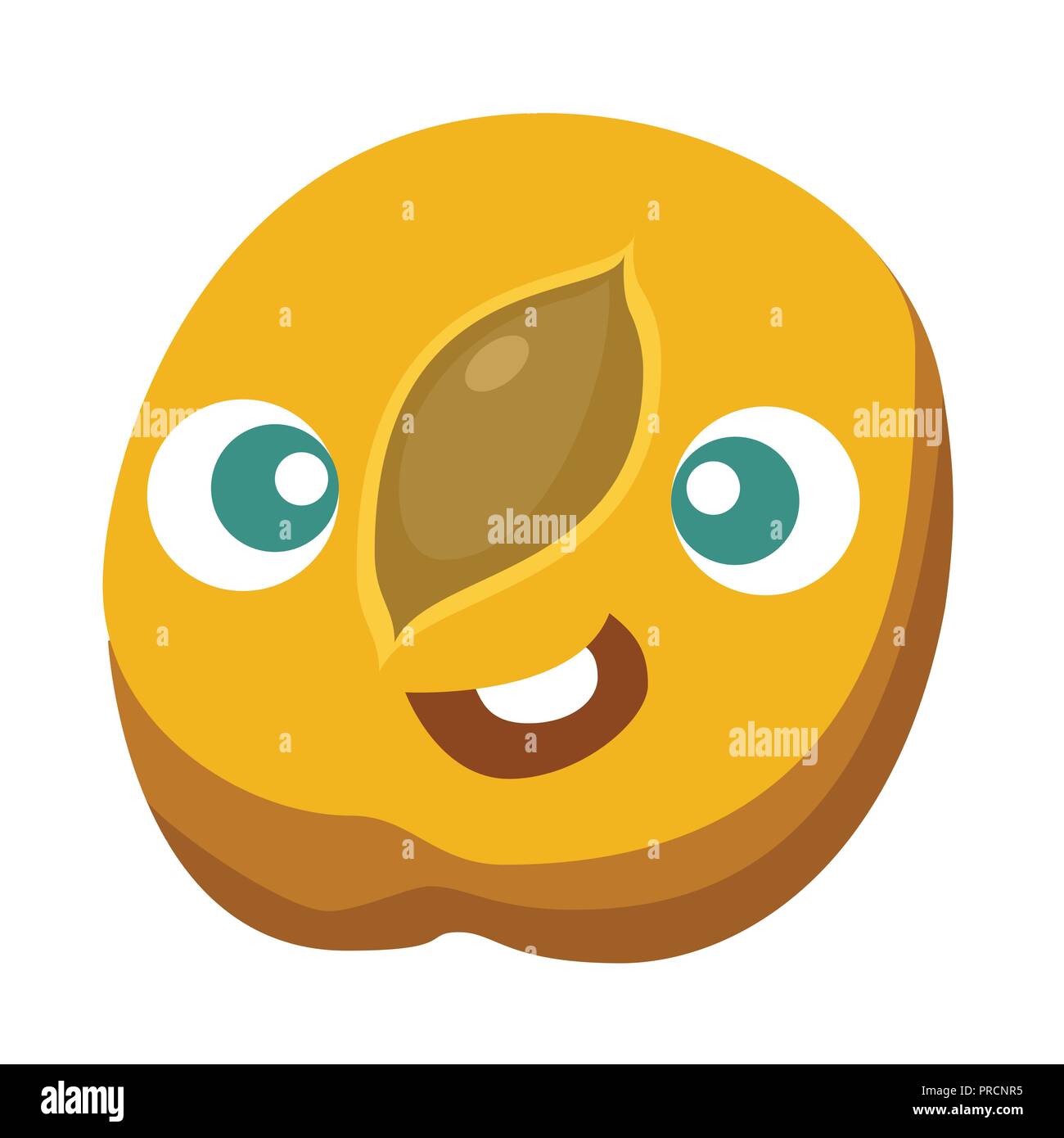 Peach personaggio dei fumetti illustrazione vettoriale Illustrazione Vettoriale