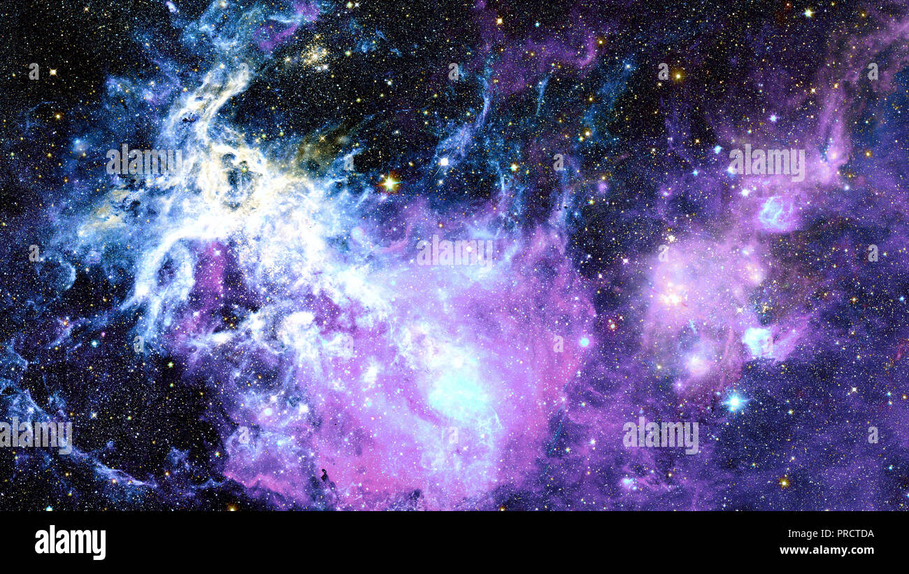 Nebulosa e stelle nello spazio profondo. Galaxy star. Gli elementi di questa immagine fornita dalla NASA. Foto Stock