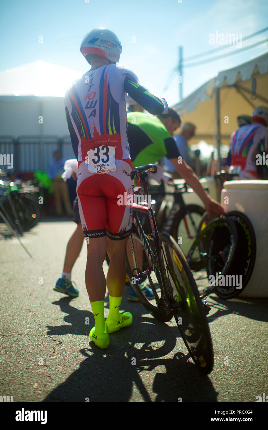 Campionato del Mondo di Ciclismo in Richmond, Virginia 2015 Foto Stock