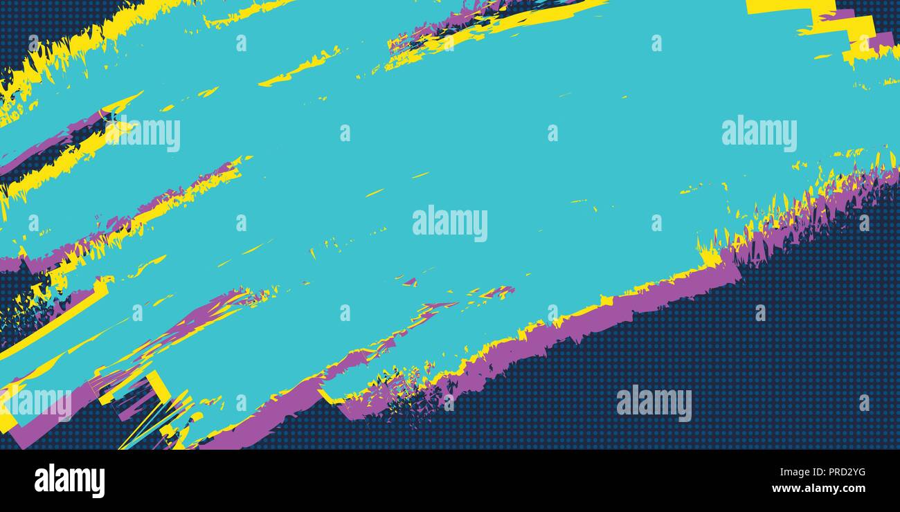 Abstract della vernice blu sullo sfondo Illustrazione Vettoriale