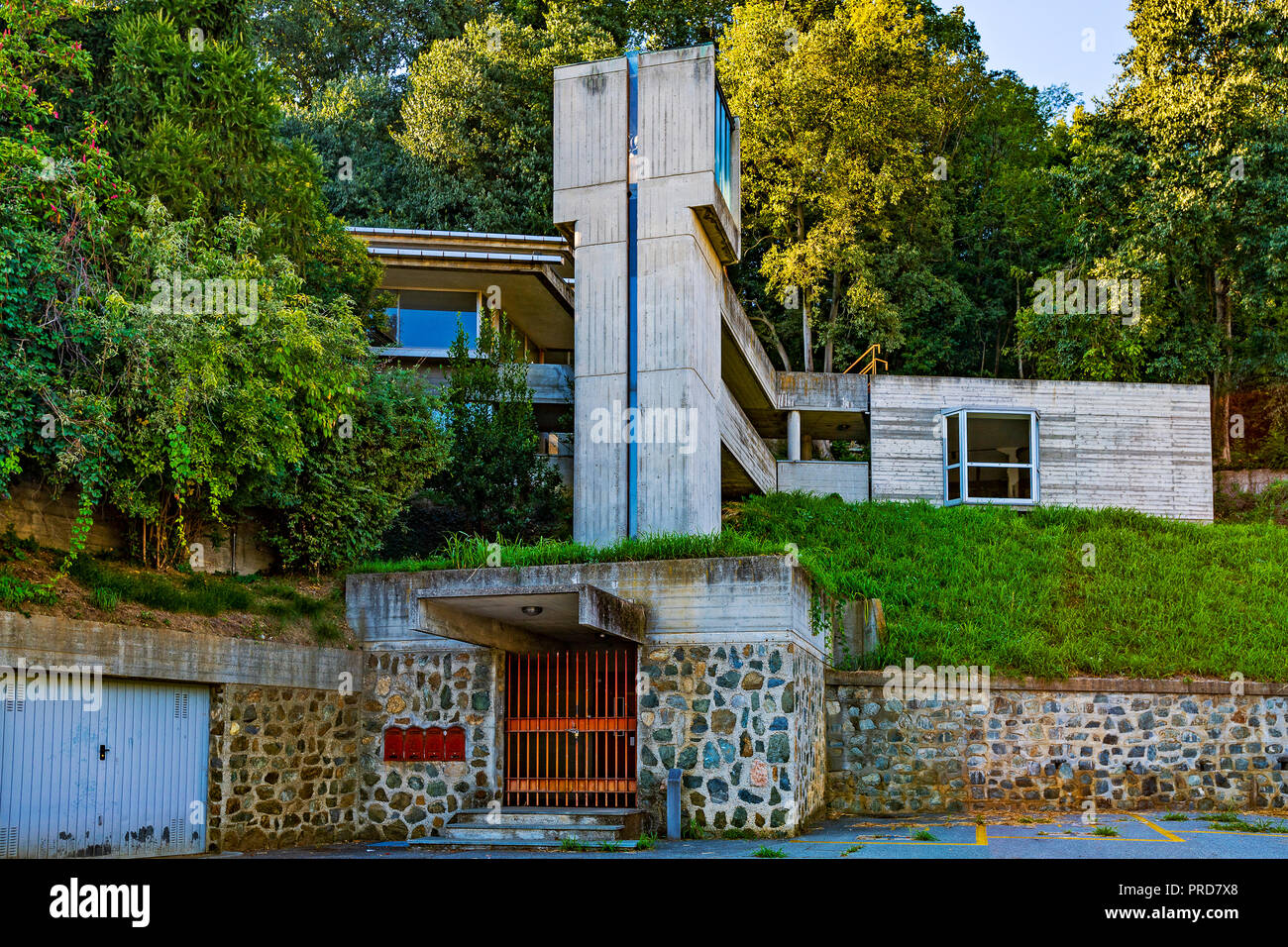 Italia Piemonte Canavese Ivrea museo aperto Olivetti Foto Stock
