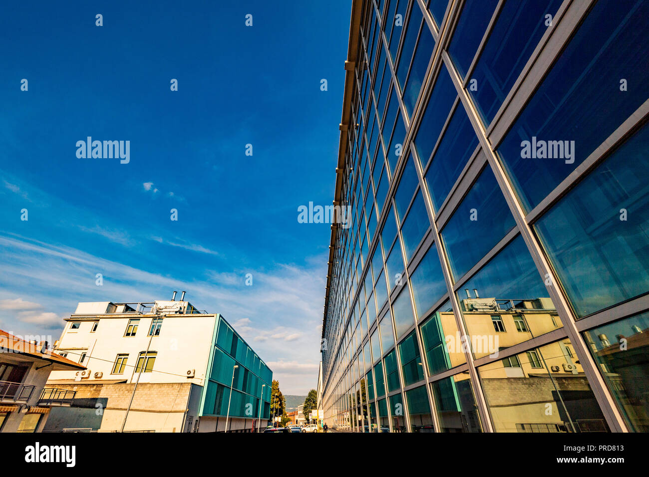 Italia Piemonte Canavese Ivrea museo aperto Officine Olivetti ICO Foto Stock