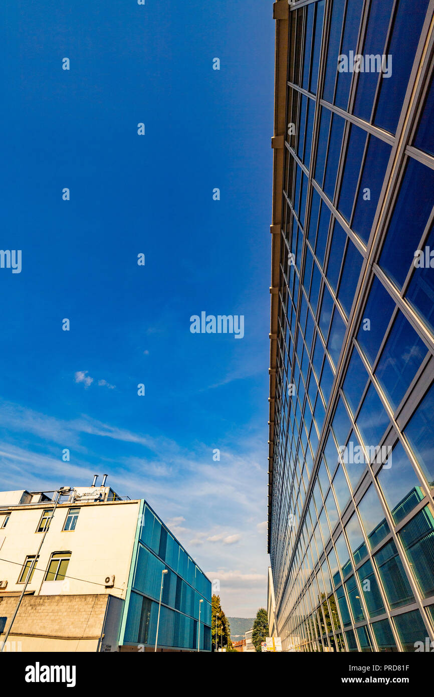 Italia Piemonte Canavese Ivrea museo aperto Officine Olivetti ICO Foto Stock