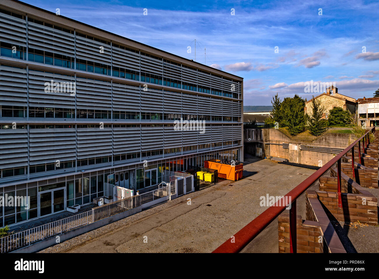 Italia Piemonte Canavese Ivrea museo aperto Officine Olivetti ICO Foto Stock