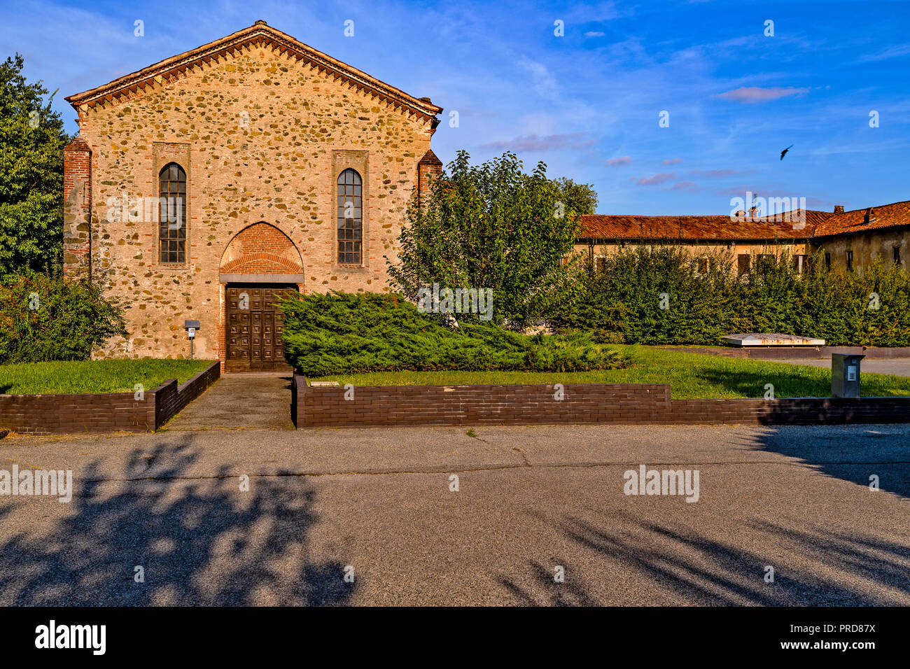 Italia Piemonte Canavese Ivrea museo aperto Olivetti la chiesa di San Bernardino Foto Stock
