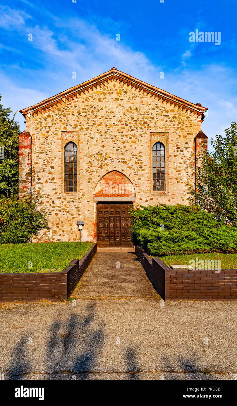 Italia Piemonte Canavese Ivrea museo aperto Olivetti la chiesa di San Bernardino Foto Stock