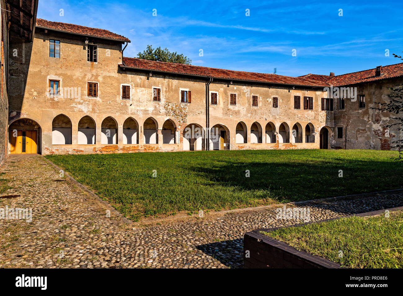 Italia Piemonte Canavese Ivrea museo aperto Olivetti la chiesa di San Bernardino Foto Stock