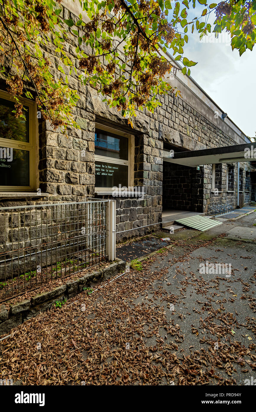 Italia Piemonte Canavese Ivrea museo aperto vivaio Olivetti Foto Stock