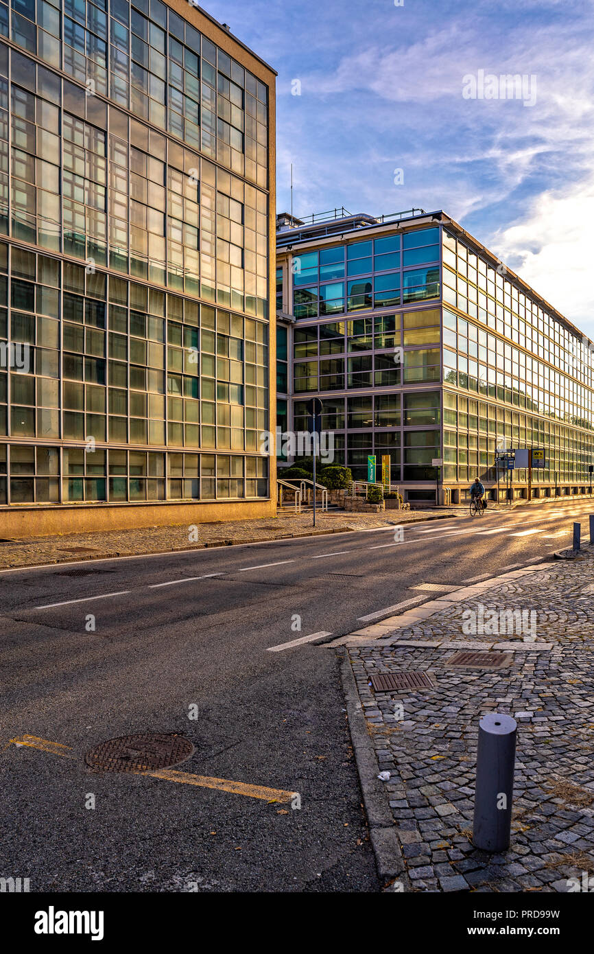 Italia Piemonte Canavese Ivrea museo aperto Officine Olivetti ICO Foto Stock