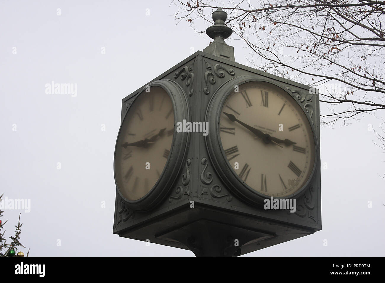 Orologio a Roanoke, Virginia, USA Foto Stock