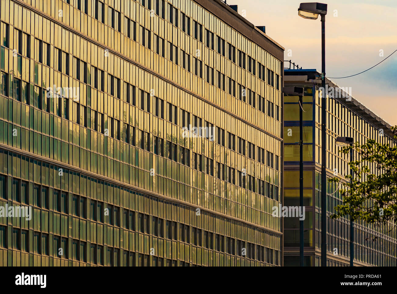 Italia Piemonte Canavese Ivrea museo aperto Officine Olivetti ICO Foto Stock