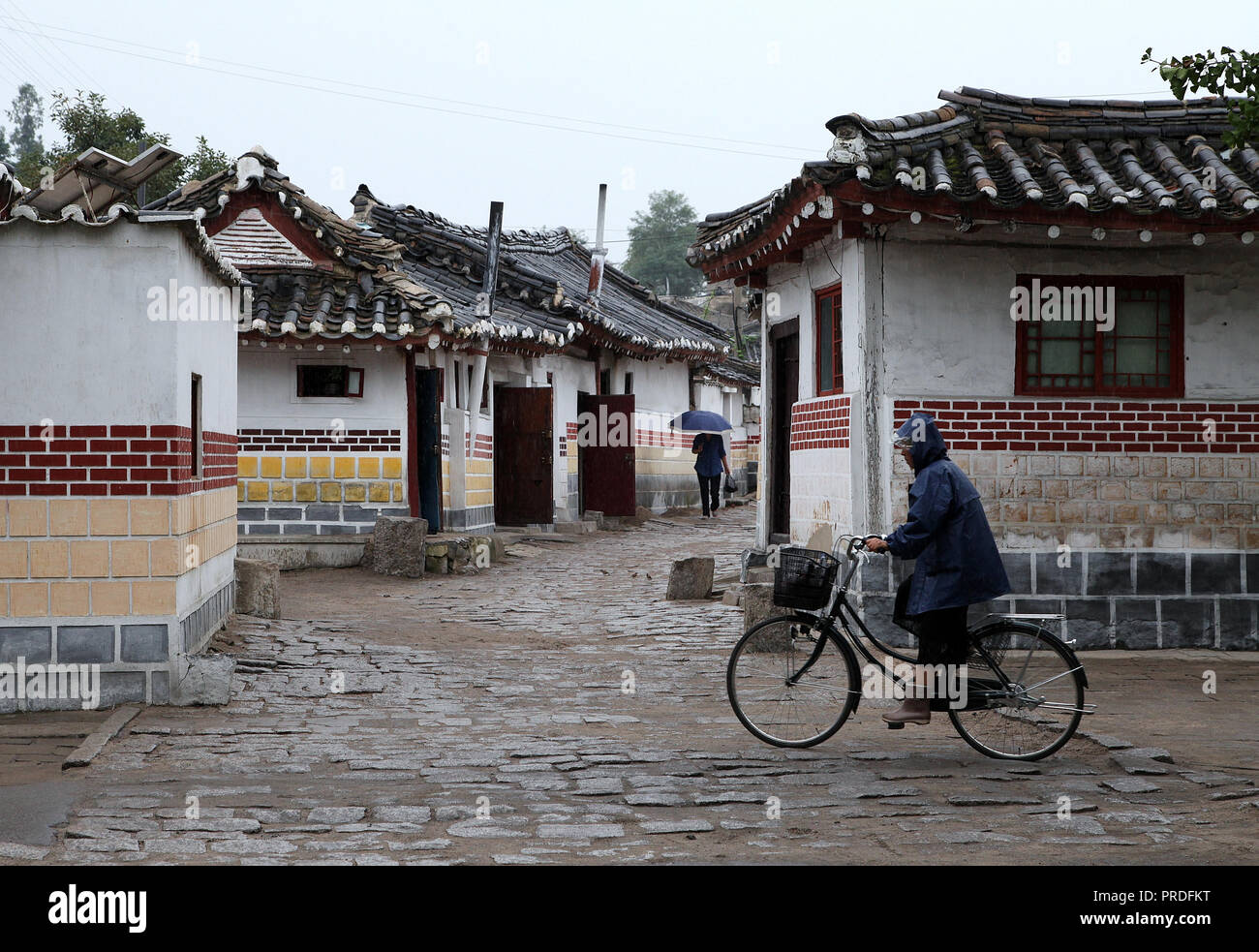 Città vecchia di Kaesong Foto Stock