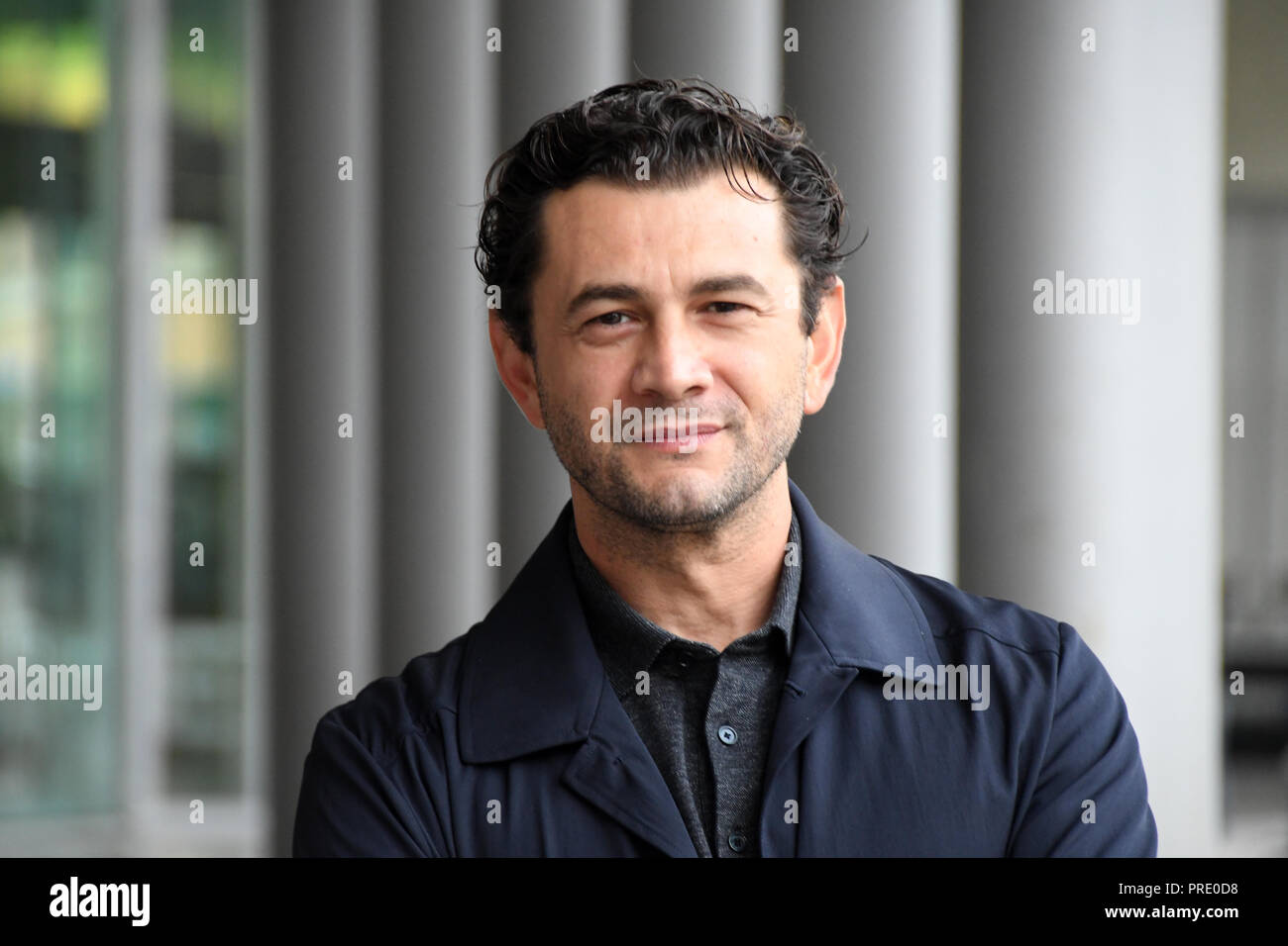 Roma 01 Ottobre 2018 - MAXXI - Museo nazionale delle arti del XXI - Presentazione programma ALICE NELLA CITTA' 16° edizione Photocall Vinicio Marchioni Credito: Giuseppe Andidero/Alamy Live News Foto Stock