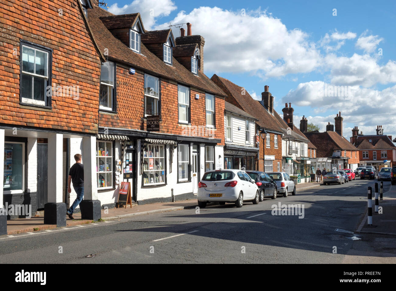 Wadhurst High Street, East Sussex, England, Regno Unito Foto Stock