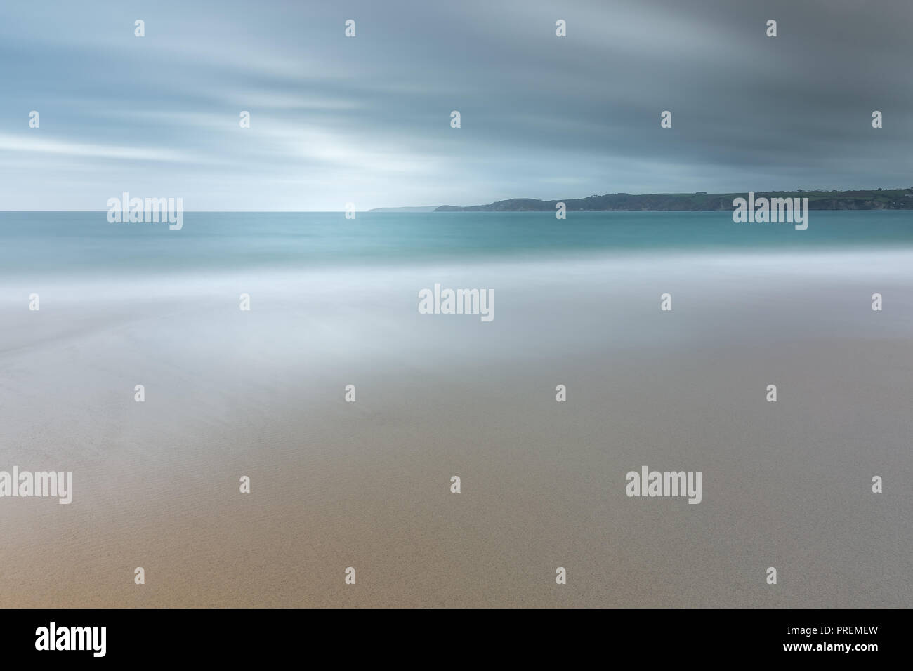 Serena Seascape, Carlyon Bay, Cornwall Foto Stock