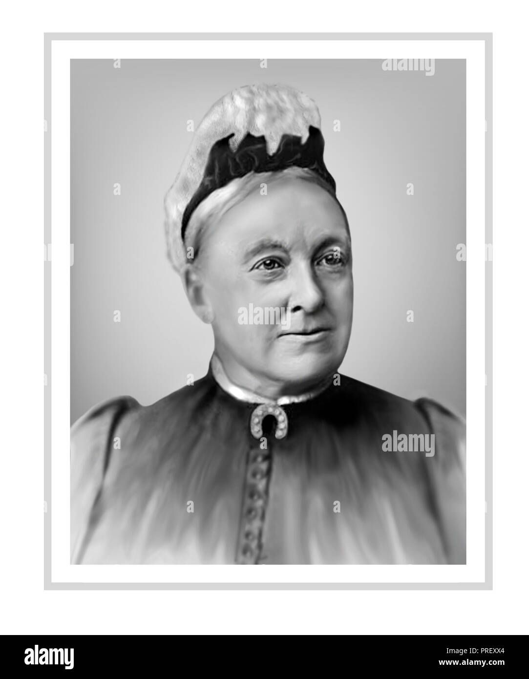 Catherine Helen Spence 1825 - 1910 scozzesi nato politico australiano Saffragist Foto Stock