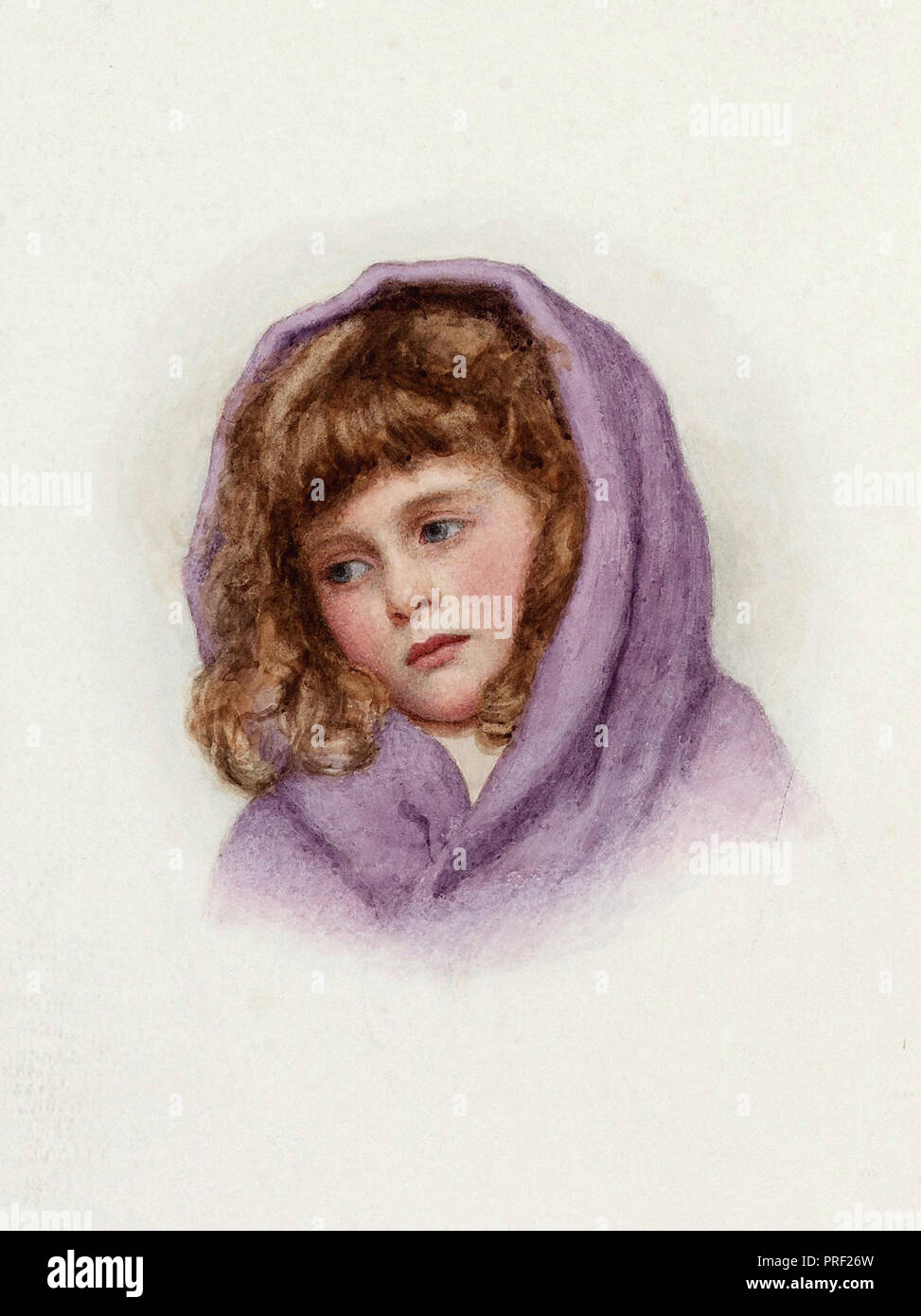 Bulleid George Lawrence - il scialle viola Foto Stock