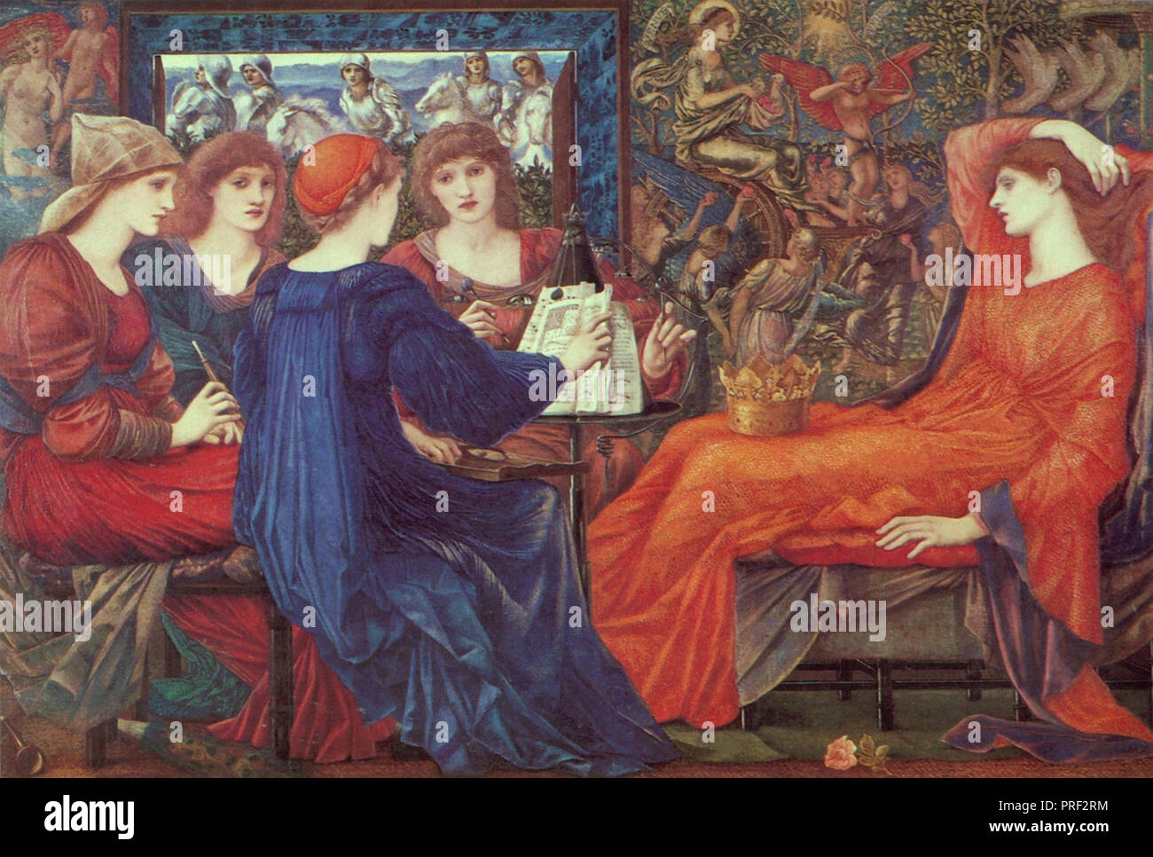 Burne-Jones Edward Coley - Laus Veneris 2 1 Foto Stock