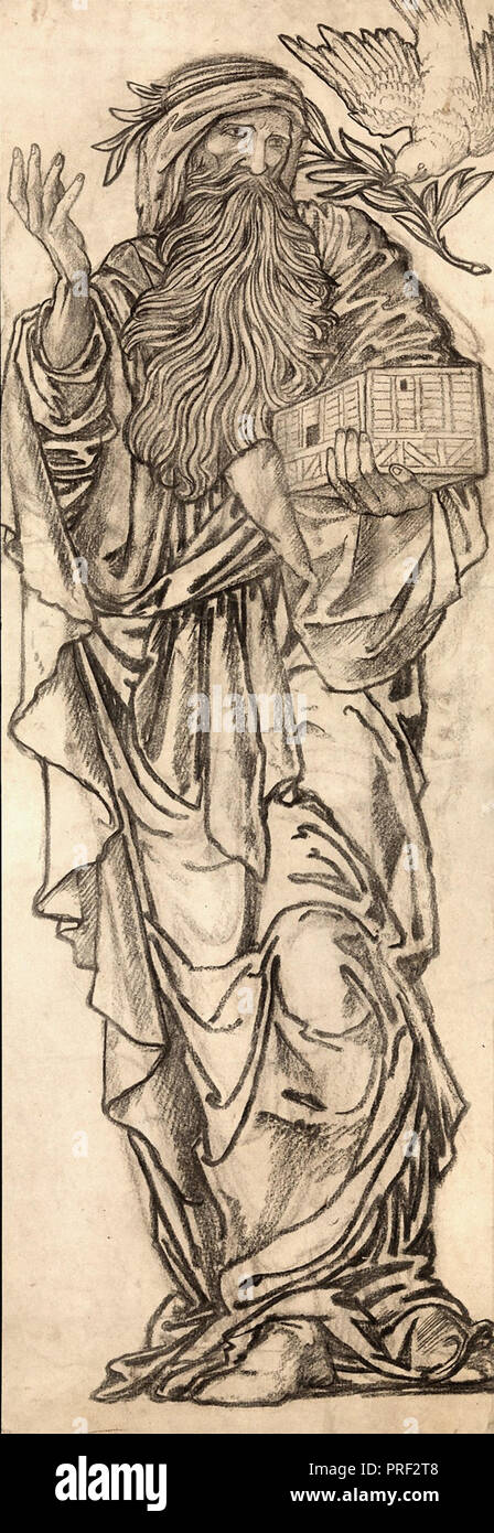 Burne-Jones Edward Coley - Noah Foto Stock