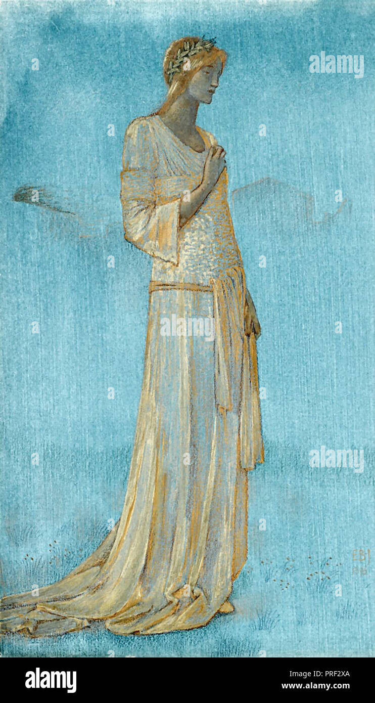 Burne-Jones Edward Coley - Psiche Foto Stock