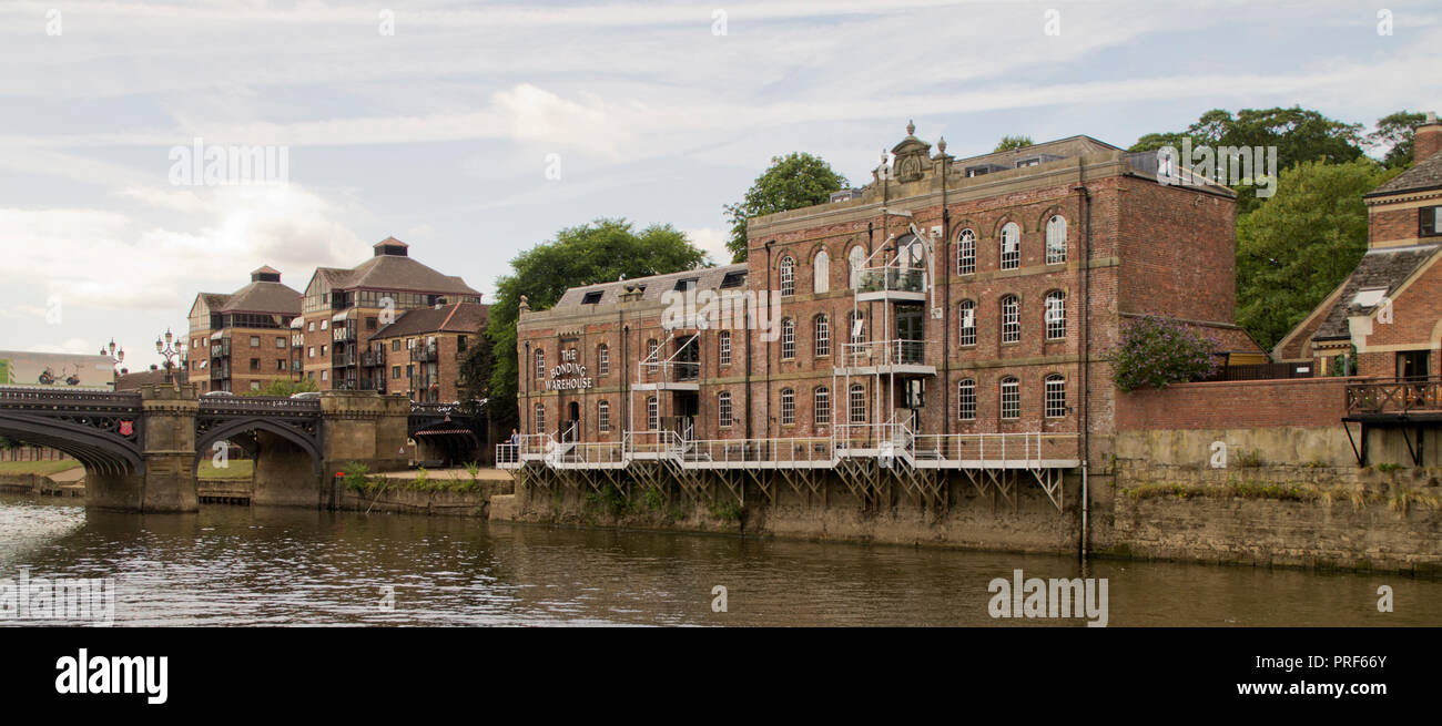 Il magazzino di incollaggio York Foto Stock