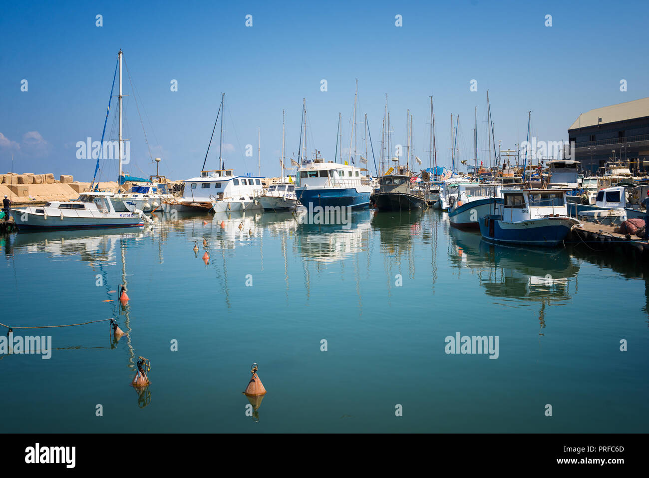 Il porto antico Foto Stock