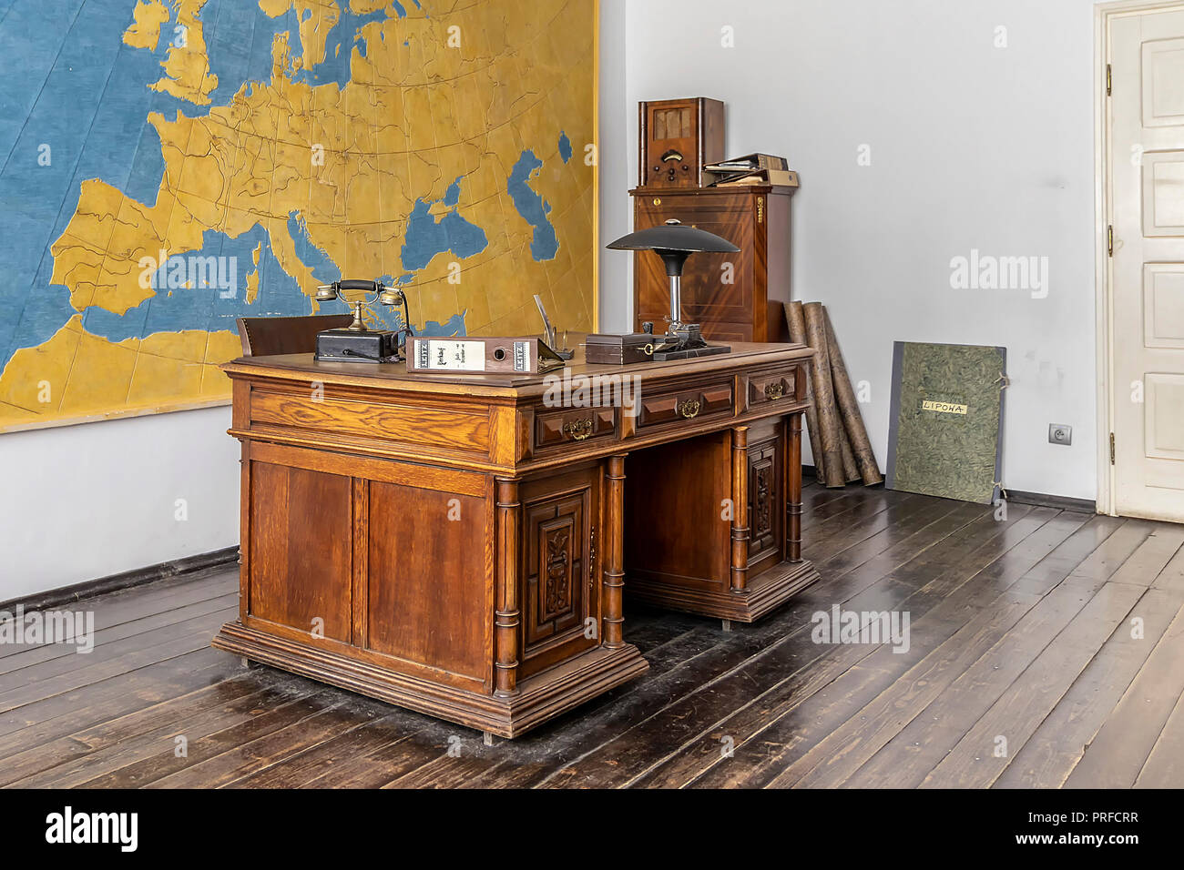 Cracovia in Polonia - 3 Giugno 2018: Oscar Schindler's cabinet con escursioni in museo in fabbrica a Cracovia in Polonia Foto Stock