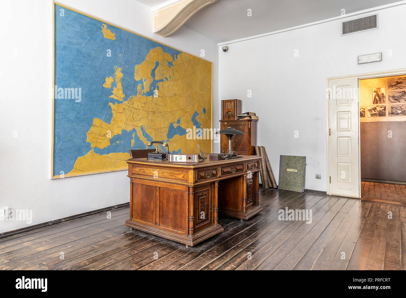 Cracovia in Polonia - 3 Giugno 2018: Oscar Schindler's cabinet con escursioni in museo in fabbrica a Cracovia in Polonia Foto Stock